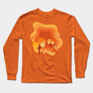 Autumn meditation Long Sleeve T-Shirt